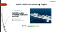 White Label Cruise Booking Engine