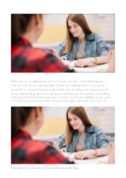 Understanding Your Interests Through Career Counselling