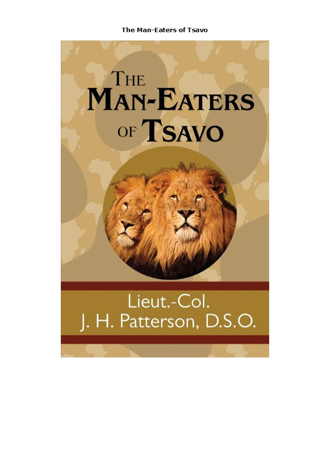 [DOWNLOAD]PDF The Man-Eaters of Tsavo