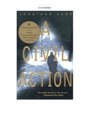 (DOWNLOAD) A Civil Action