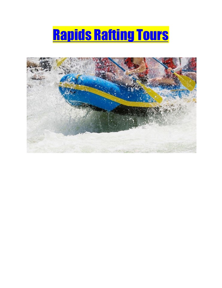 Rapids Rafting Tours