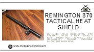 Remington 870 Tactical Heat Shield