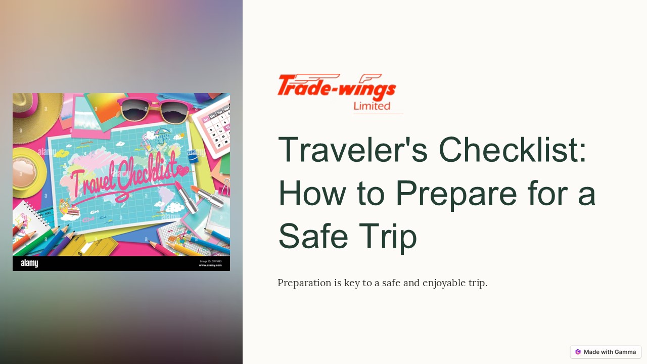 Travelers-Checklist-How-to-Prepare-for-a-Safe-Trip