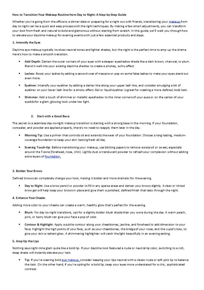 Unlock Your Beauty Potential with Professional Makeup Services