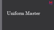 SPORTS UNIFORM MANUFACTURER