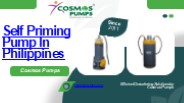 self priming pump in Philippines