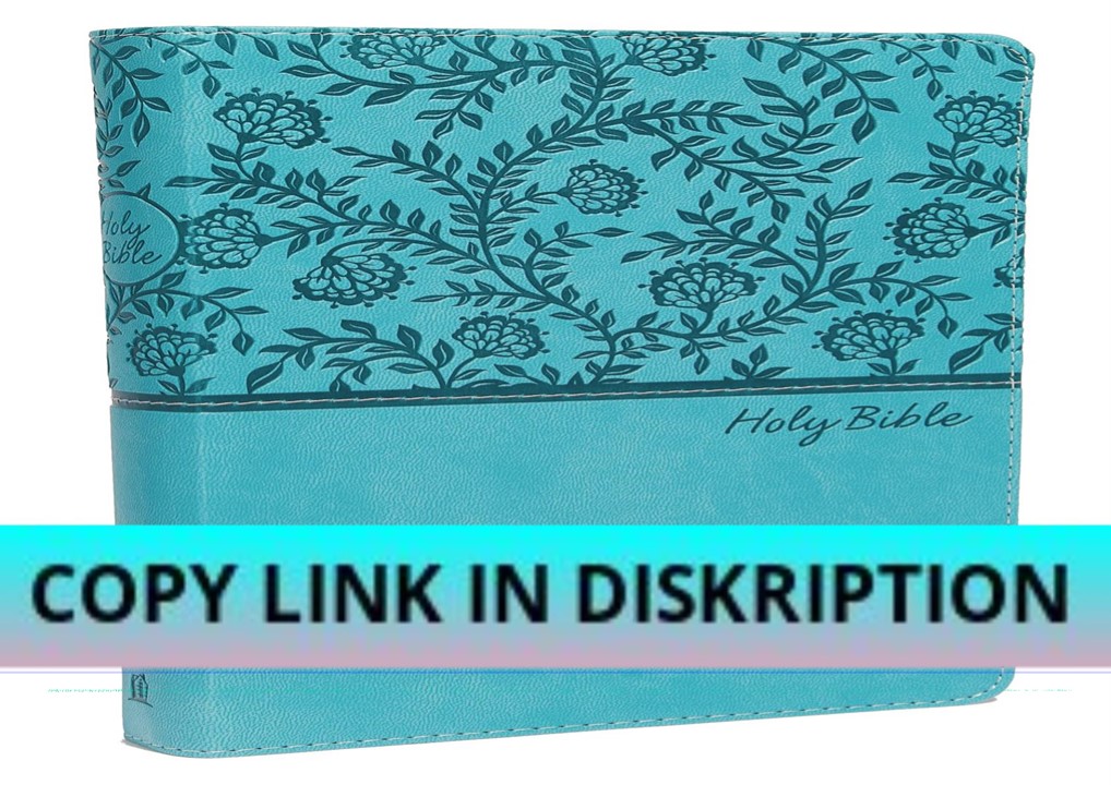 pdf kjv, deluxe gift bible, leathersoft, teal, red letter, c