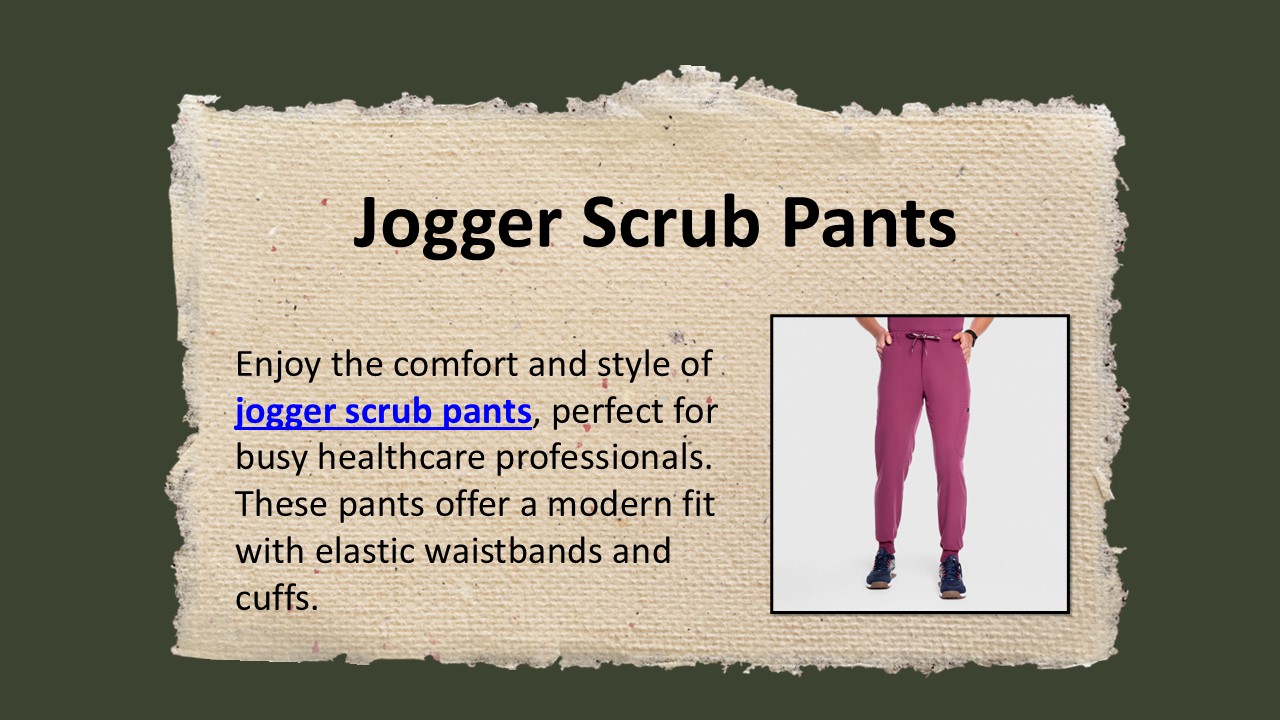 Jogger Scrub Pants