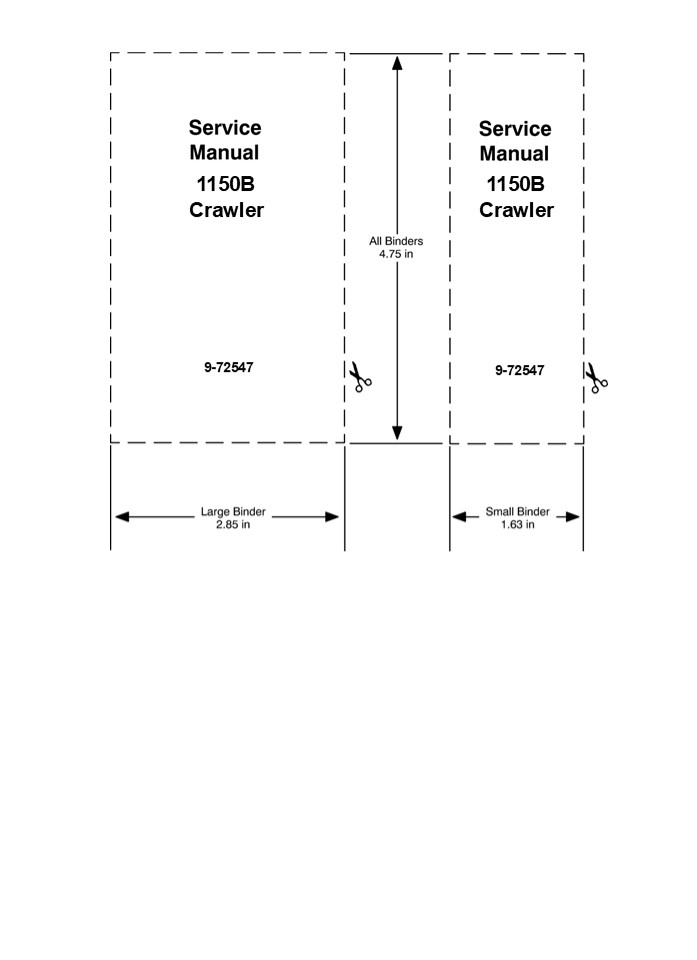 CASE 1150B Crawler Dozer Service Repair Manual Instant Download