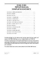 CASE IH DX48, DX55 Tractor Service Repair Manual Instant Download