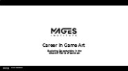 Comprehensive Guide to a Career in Game Art