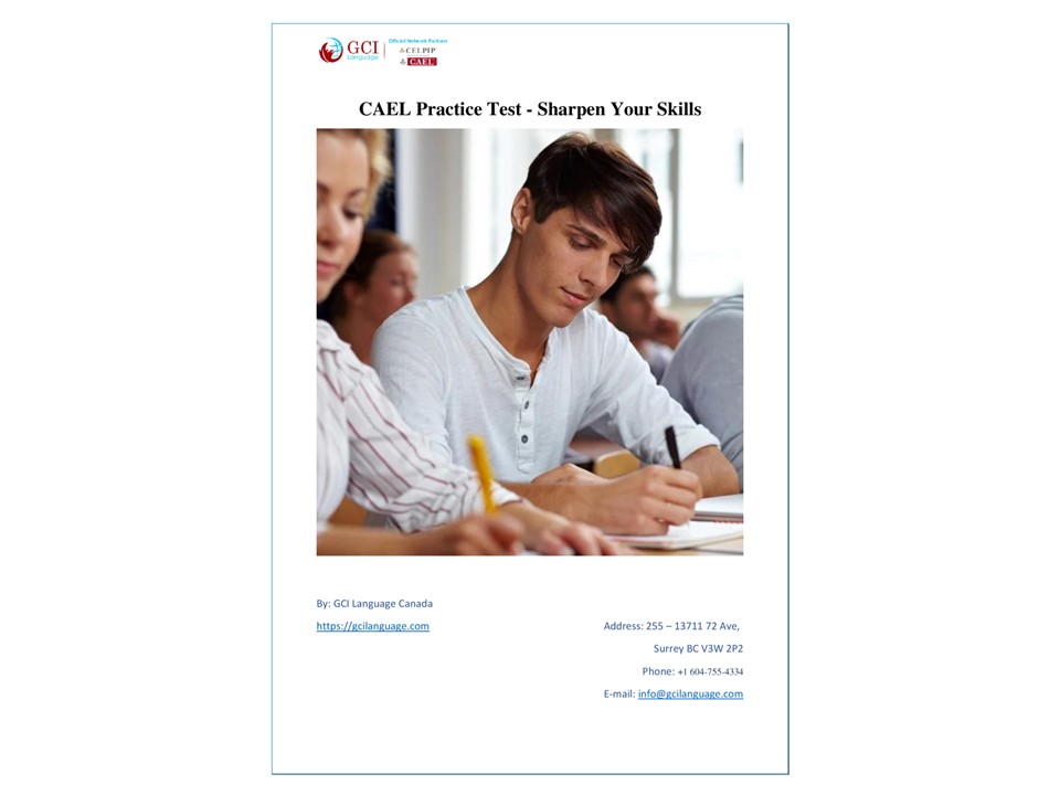 CAEL Practice Test - Sharpen Your Skills