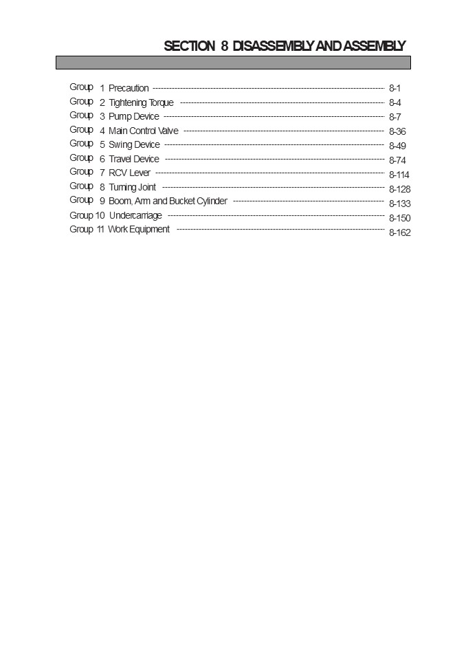 SUMITOMO R450LC-7 EXCAVATOR Service Repair Manual Instant Download