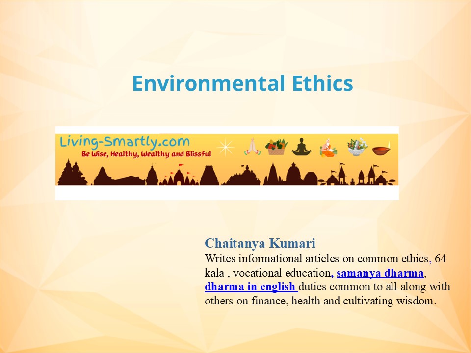 Environmental Ethics