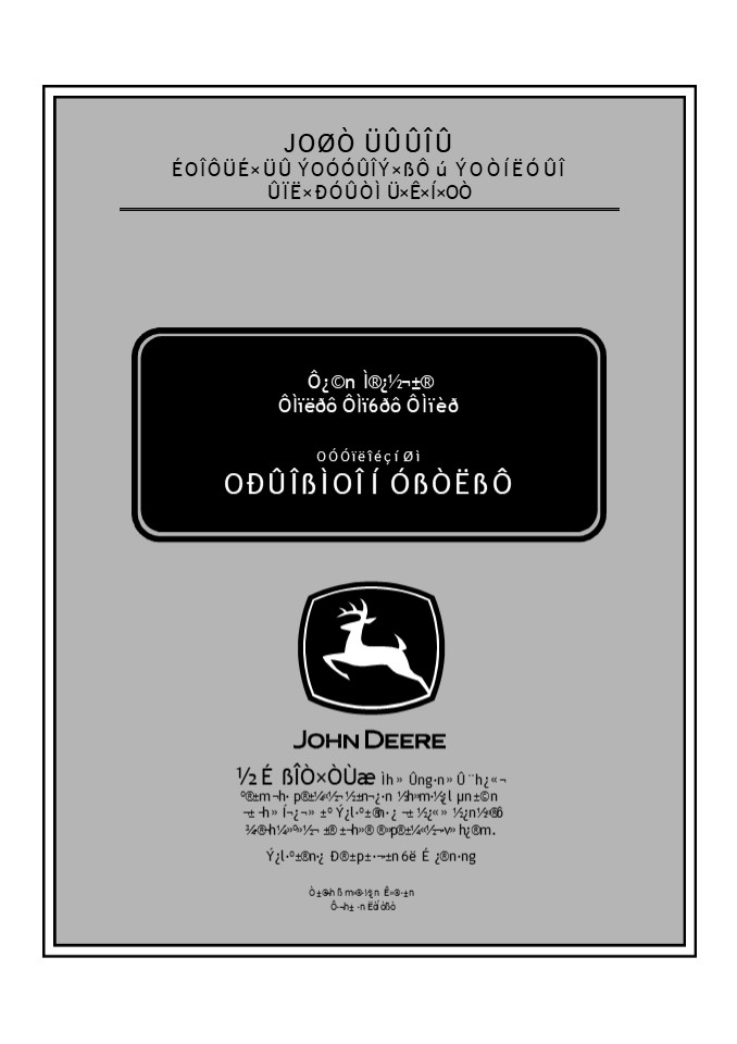 John Deere LT150 LT160 LT180 Lawn Tractors Operator’s Manual Instant Download (PIN35001) (Publication No.152793)