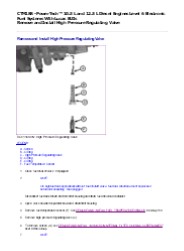 John Deere PowerTech 10.5L and 12.5L Diesel Engines Level 6 Electronic Fuel Systems With Lucas EUIs Service Repair Manual Instant Download (CTM188)