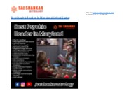 Best Psychic Reader in Maryland United States