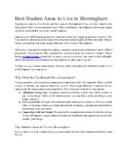 Best Student Areas to Live in Birmingham (1)