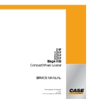 CASE 121F XT Compact Wheel Loader Service Repair Manual Instant Download