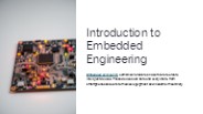 Introduction to Embedded Engineering