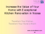 Kitchen Renovations Noosa
