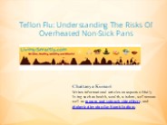 Teflon Flu: Understanding The Risks Of Overheated Non-Stick Pans