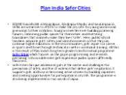 Plan India Safer Cities