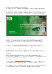 Latest Features of QuickBooks Online Accountant 2024