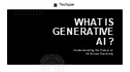 What is Generative AI ?