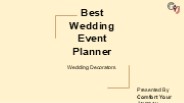Destination Wedding Planner in Gurgaon
