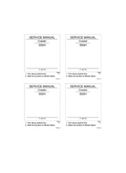CASE 550H Crawler Dozer Service Repair Manual Instant Download