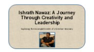 Ishrath Nawaz: Visionary Director and Creative Leader
