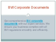 BVI Corporate Documents (1)