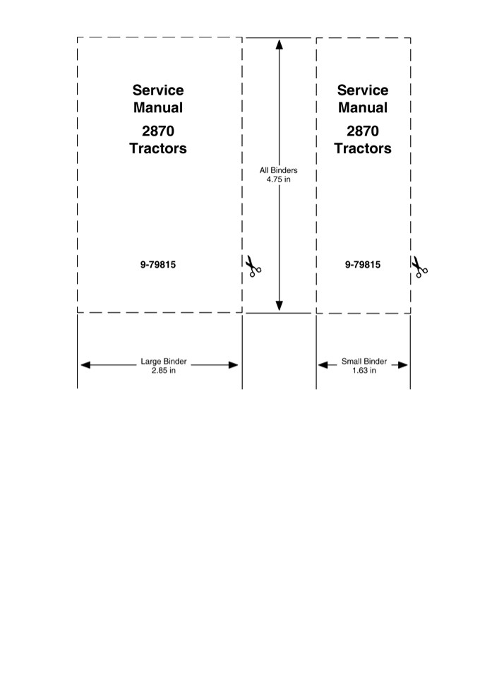 CASE IH 2870 Tractor Service Repair Manual Instant Download
