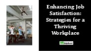 Job Satisfaction Meaning