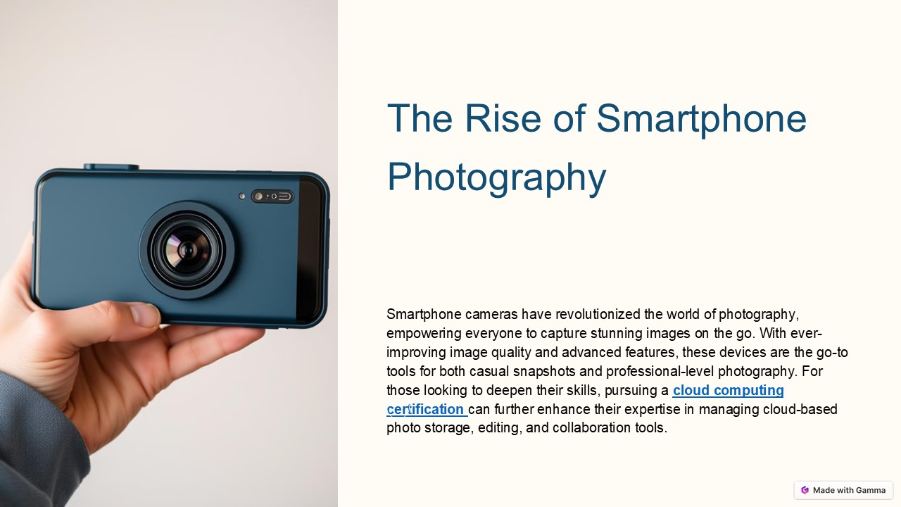 The Rise of Smartphone Photography