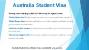 Australia student visa | Student visa consultant