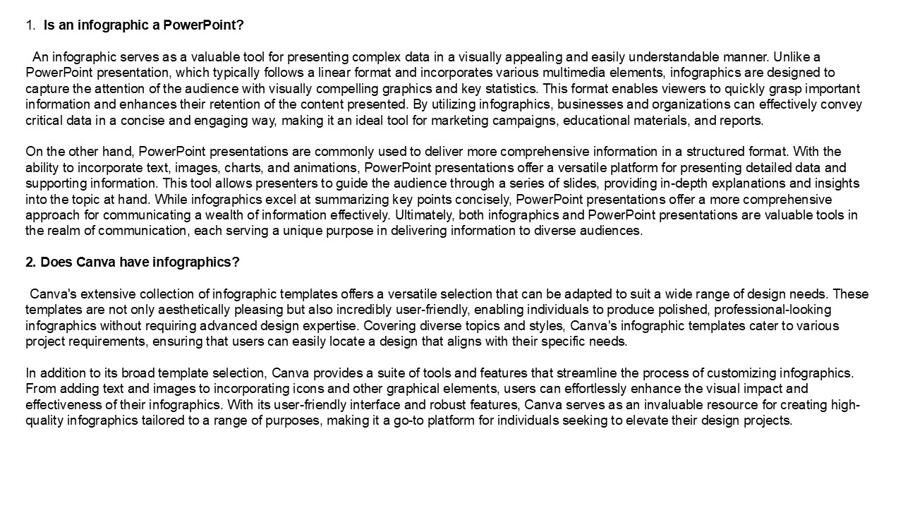 Transforming Data into Visual Stories: Converting PowerPoints into Engaging Infographics