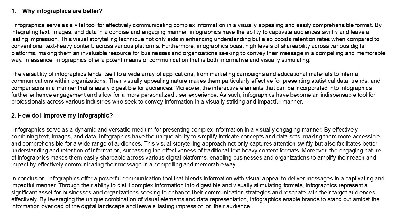 Understanding How Infographics Influence SEO and Audience Engagement