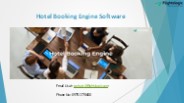 Hotel Booking Engine Software