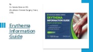 Erythema Information Guide