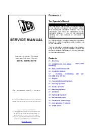 JCB 541-70 Telescopic Handler Service Repair Manual Instant Download