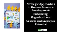 What is Human Resource Development