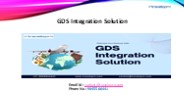 GDS Integration Solution