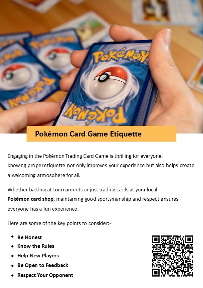 Pokémon Card Game Etiquette