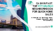 Top Pittsburgh Neighborhoods for Fast Home Sales