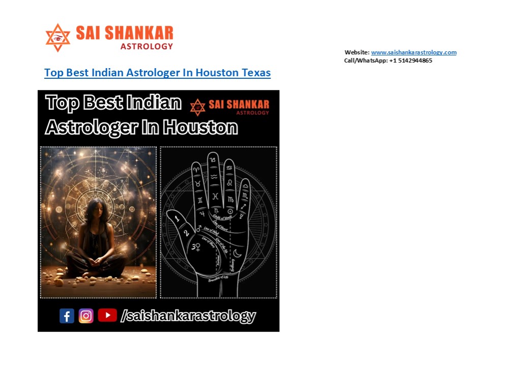 Top Best Indian Astrologer In Houston Texas