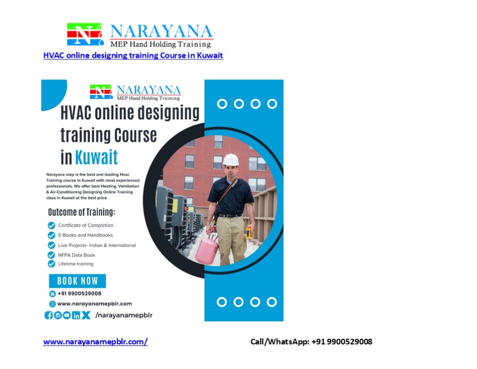 HVAC online designing training Course in Kuwait