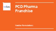 Best PCD Pharma Franchise Company
