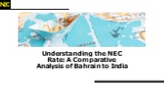Nec Rate Bahrain to India